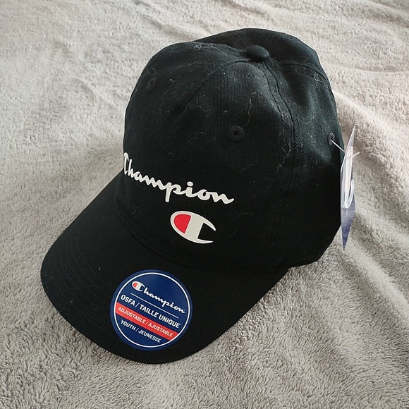 Champion Other - Youth Champion Black Adjustable Cap